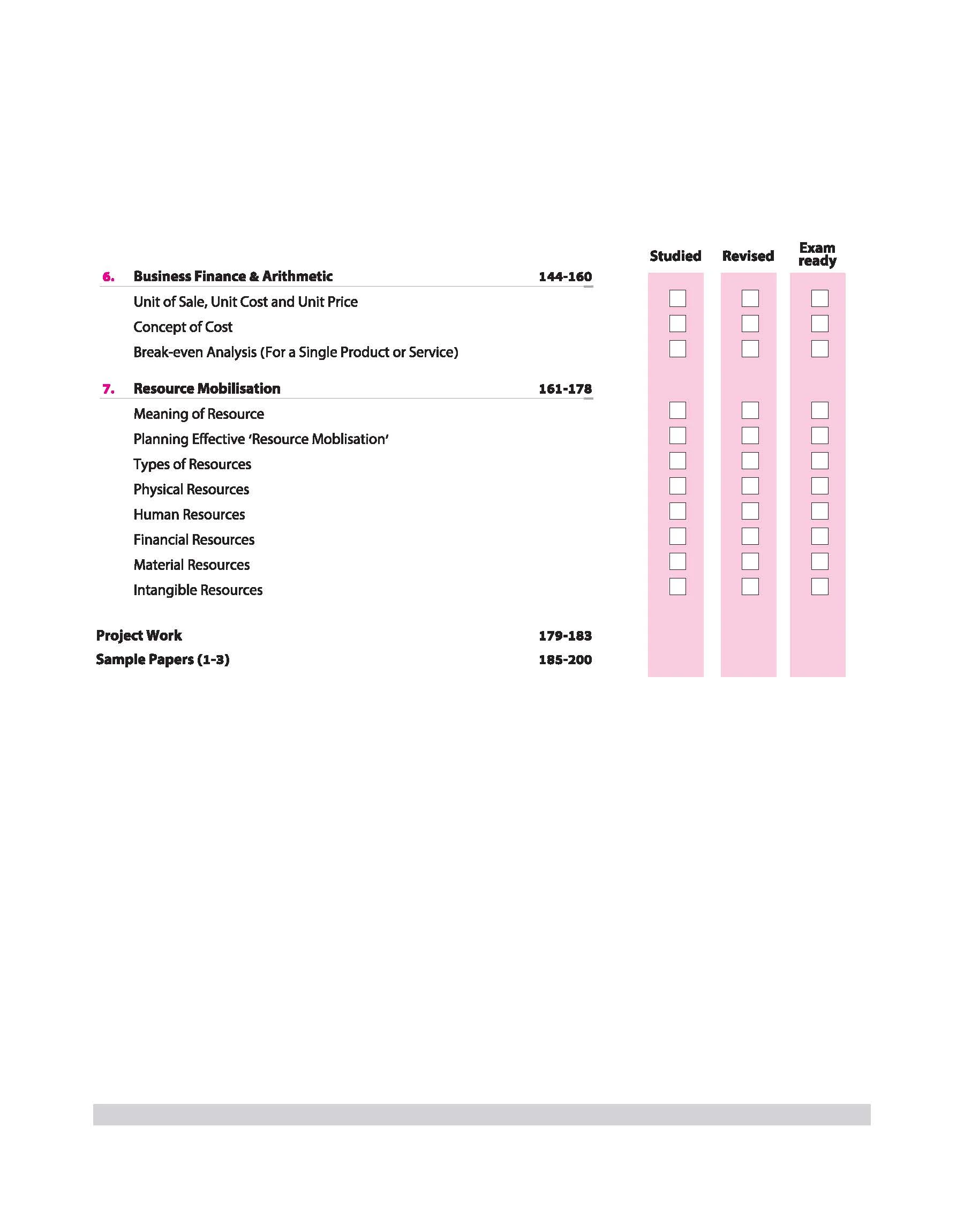 CBSE All in One Entrepreneurship Class 11 Exam 2025-26 | Simplified thoery, CBQs, MCQs, A-R, Case Based, Sample Question Papers | Including Project Work - Image 4