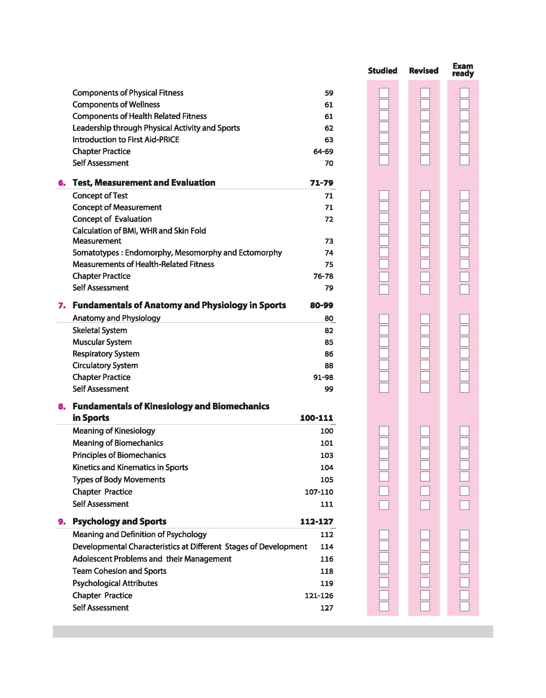 CBSE All in One Physical Education Class 11 Exam 2025-26 | CBQs, MCQs, A-R, Picture Based, Sample Question Papers | Including Practical Work - Image 4