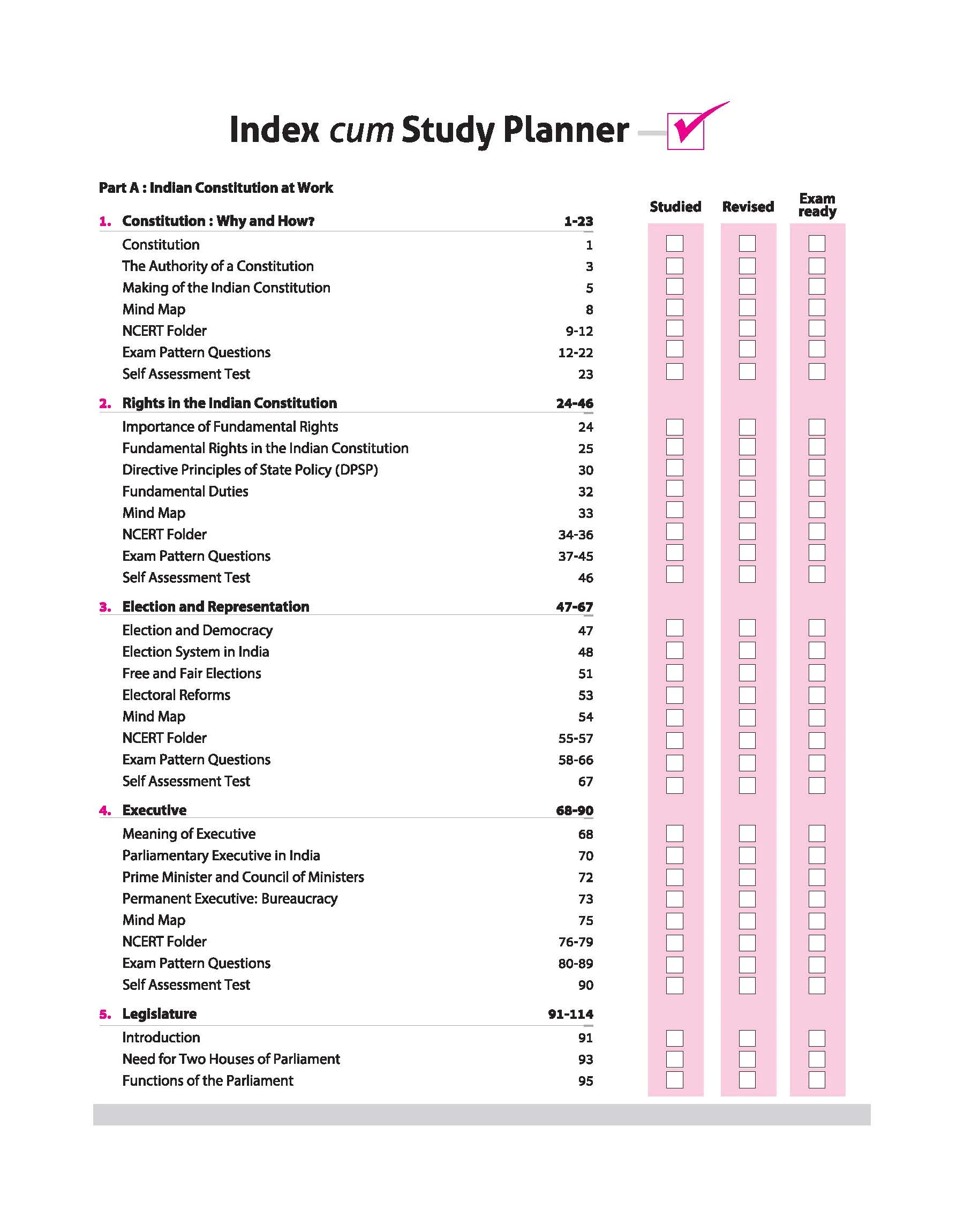 CBSE All in One Political Science Class 11 Exam 2025-26 | NCERT & Other Important Questions, Sample Question Papers | Including Mind Maps - Image 3