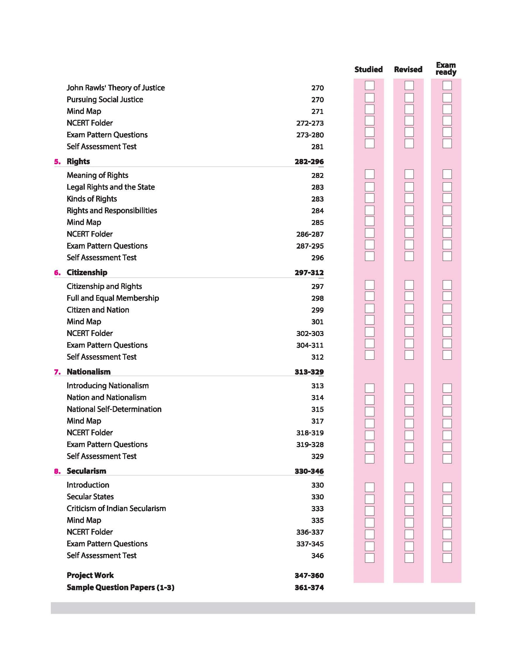 CBSE All in One Political Science Class 11 Exam 2025-26 | NCERT & Other Important Questions, Sample Question Papers | Including Mind Maps - Image 6