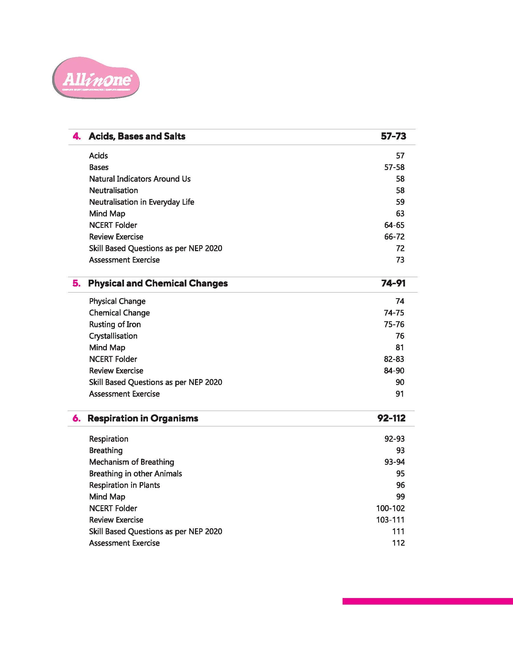 CBSE All in One Science Class 7 Exam 2025-26 | Sample Question Papers, Mind Map & Competency Based Questions | Based on Latest NCERT - Image 4