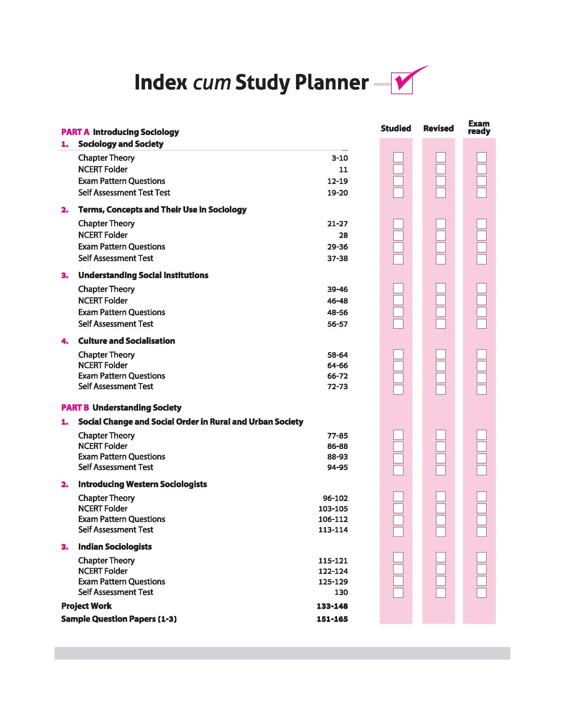CBSE All in One Sociology Class 11 Exam 2025-26 | NCERT & Other Important Questions, Sample Question Papers | Including Project Work - Image 3
