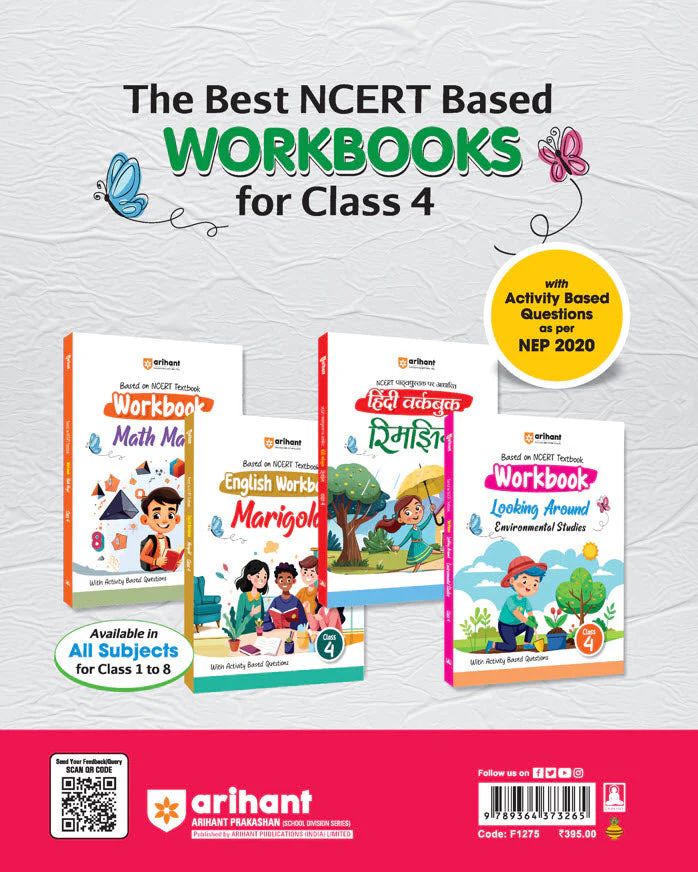 All in One Maths , English , Hindi & EVS Class 4 | A Guide Cum Practice Book for all Subjects - Image 2