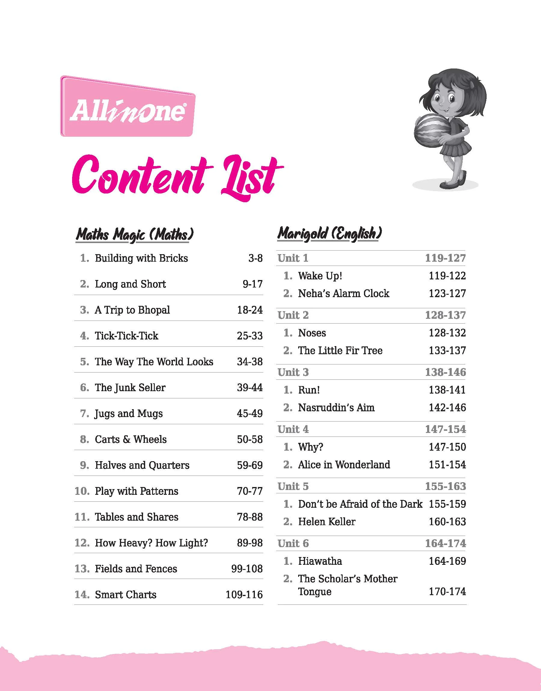 All in One Maths , English , Hindi & EVS Class 4 | A Guide Cum Practice Book for all Subjects - Image 3