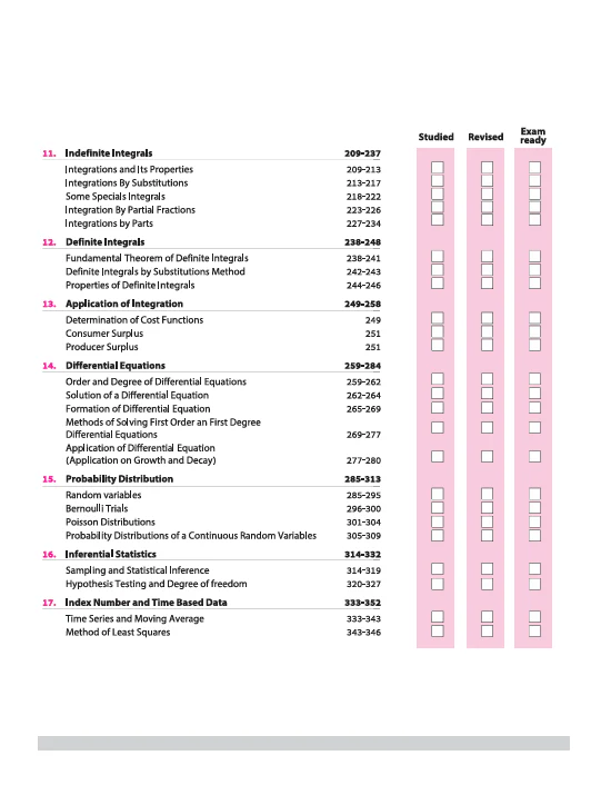 CBSE All in One Applied Mathematics Class 12 Exam 2025-26 | Simplified Theory, Topic & Chapter Exercises, CBQs, MCQs, A-R, Case Based, Board Questions Upto 2025 with Sample Question Papers - Image 4