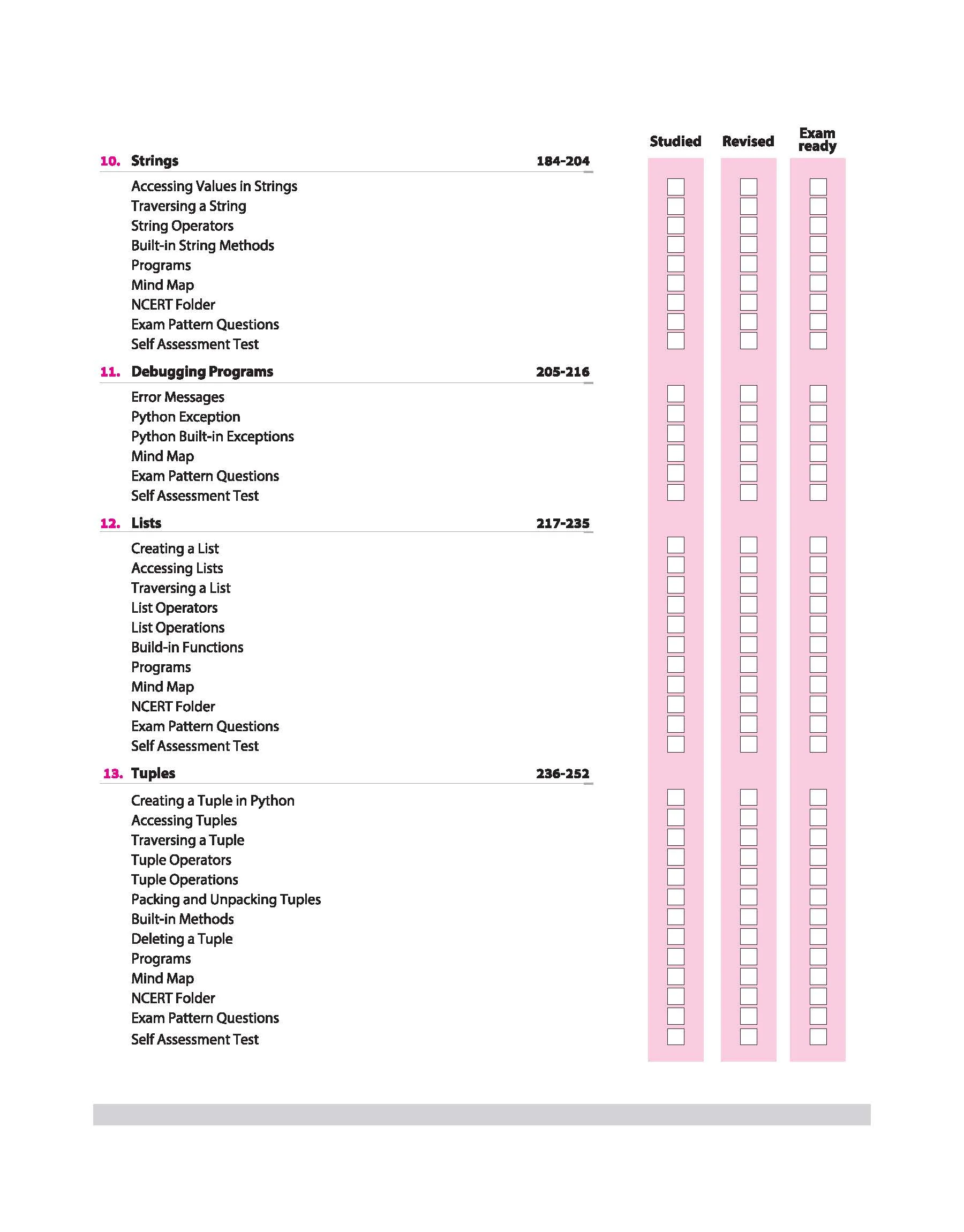 CBSE All in One Computer Science Class 11 Exam 2025-26 | CBQs, MCQs, A-R, Case Based, Sample Question Papers | Including Mind Map - Image 5