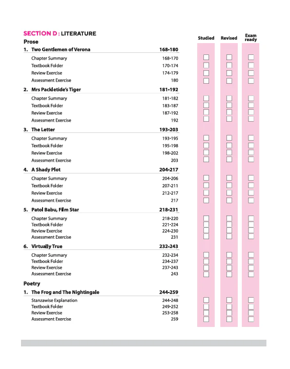 CBSE All in one English Communicative Class 10 Exam 2026 | Reading, Writing Grammar & Literature, Review Exercise, Sample Paper & Board Papers | MCB Themes & CBQs | Revised Edition 2026 - Image 4