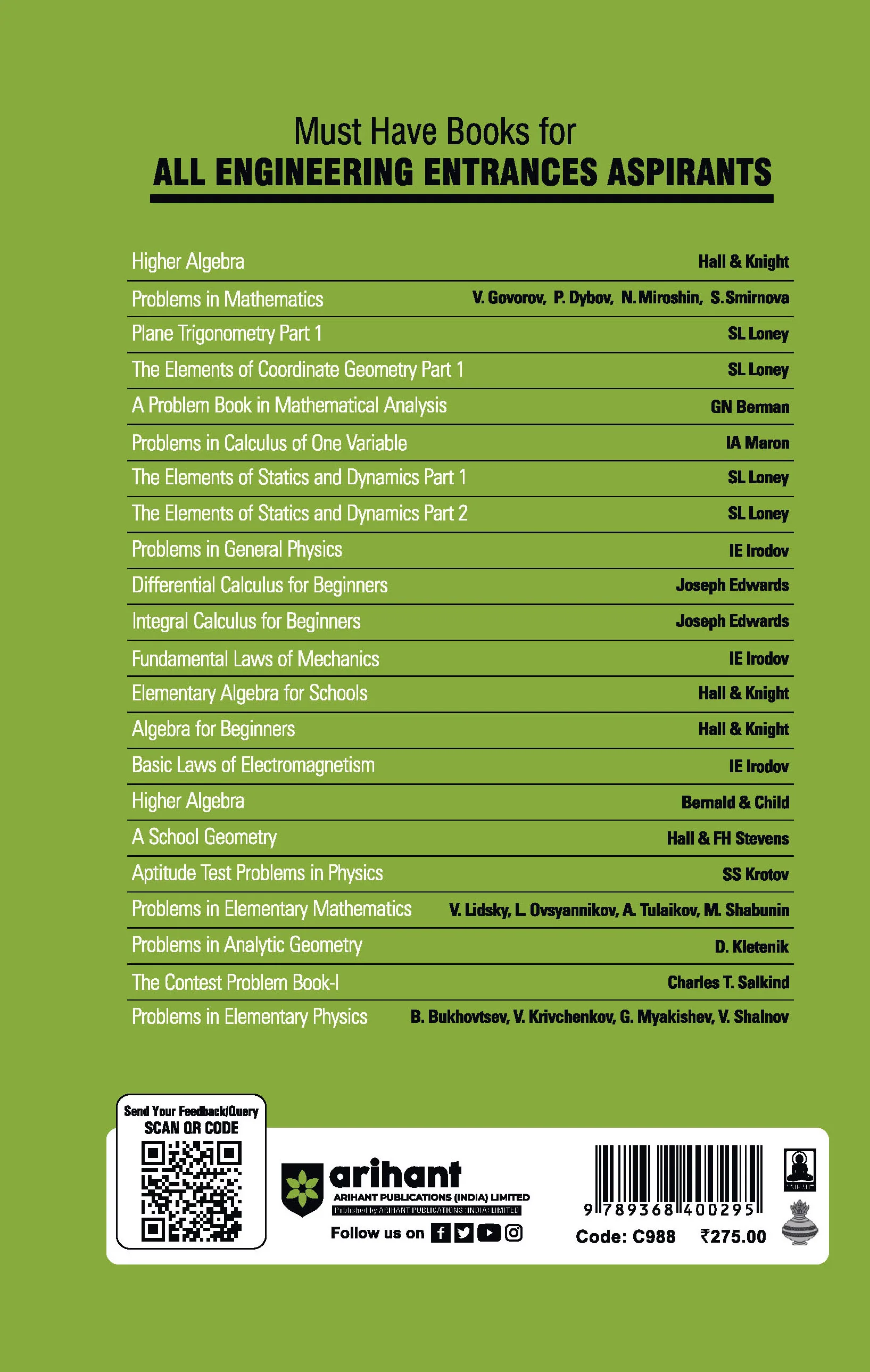 Classic Texts Series - Problems in Elementary Mathematics | By V.Lidsky , L. Ovsyannlkov , A. Tulaikov & M. Shabunin - Image 2