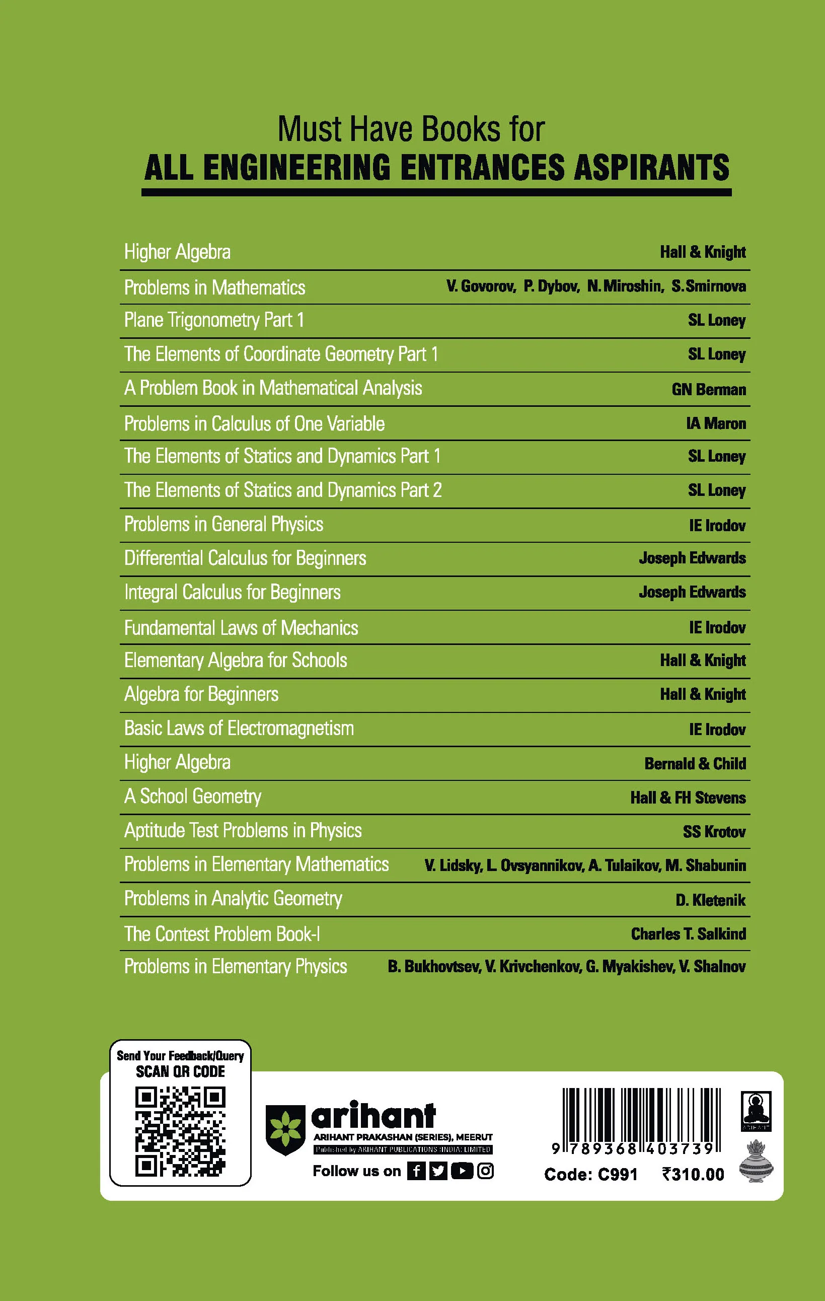 Classic Texts Series - Problems in Elementary Physics | By B.bukhovtsev , V.krivchenkov, G. Myakishev & V.Shalnov - Image 2