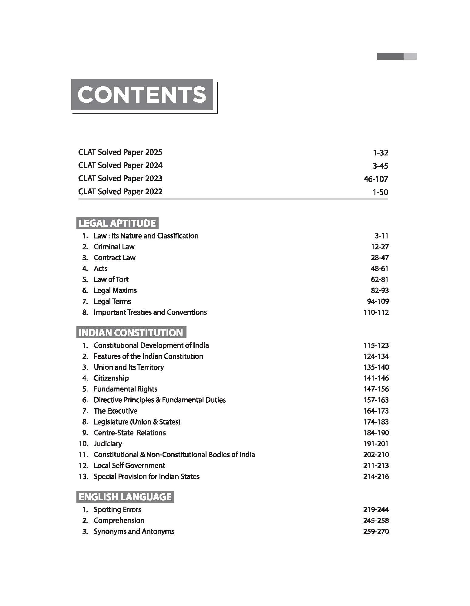 CLAT CONQUEROR Exam 2026 | Study Guide for CLAT & Other Law Entrance Exam | 3000+ Practice MCQs, 3 Practice Sets - Image 3