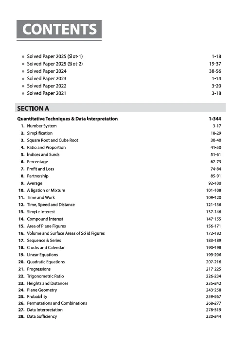 CMAT 2026 Mastermind | 3000+ MCQs, 5 Full length CMAT Mock Test, CMAT Solved Papers | English Medium - Image 3