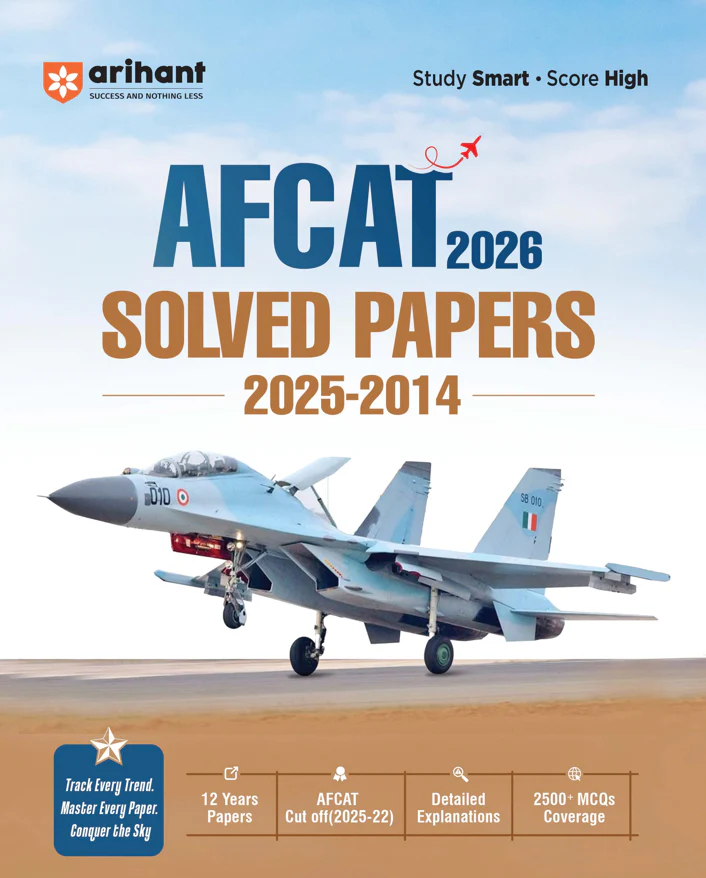 Combo of AFCAT 2026 | 12 Years Solved Papers (2025–2014) & Study Notes | With Free General knowledge 2026 | English Medium - Image 2