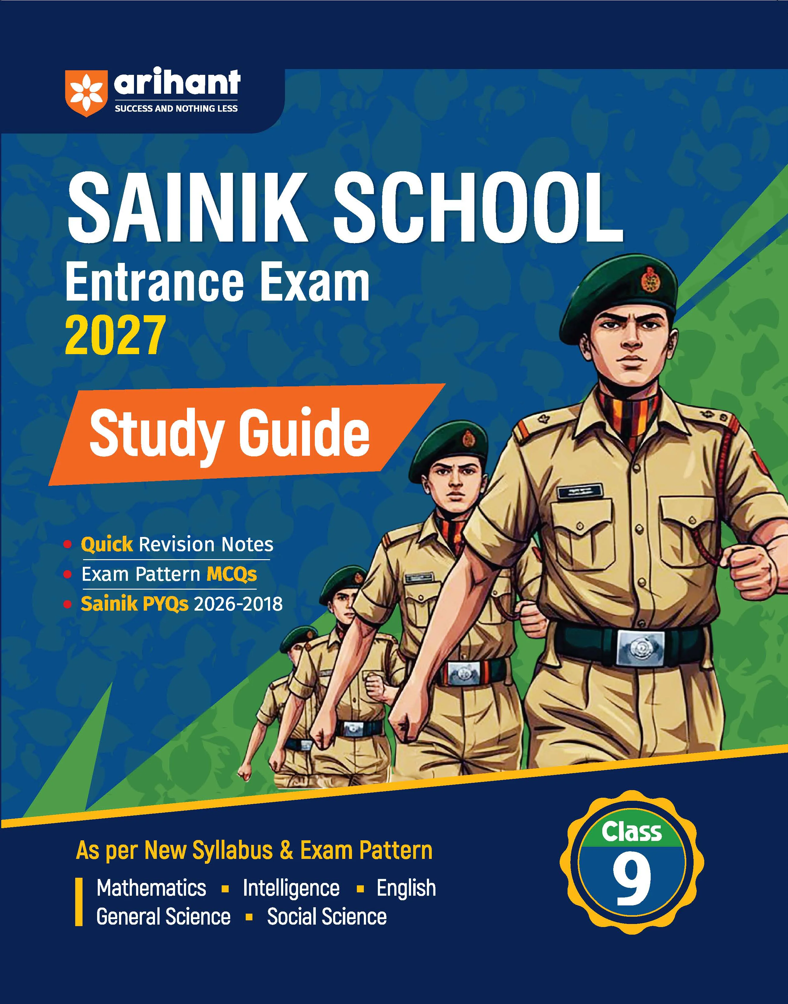 Combo of AISSEE Sainik School Class 9 Entrance Exam 2027 | Study Guide, 15 Practice Sets with Solved Paper 2026| English Medium - Image 3