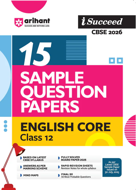 Combo of CBSE i-Succeed Sample Question Papers for Class 12th | Chemistry, Physics, Mathematics, English core, Hindi | With Free NCERT Question Answer (English Core) Class 12 |English Medium - Image 6