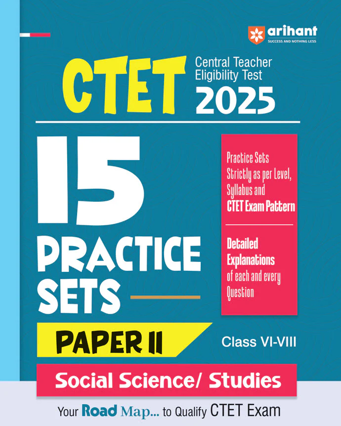 Combo of CTET 2025 Social Science & Studies Class VI-VIII (Paper-2) | Solved Papers, Practice Sets & Study Guide | English Medium - Image 3