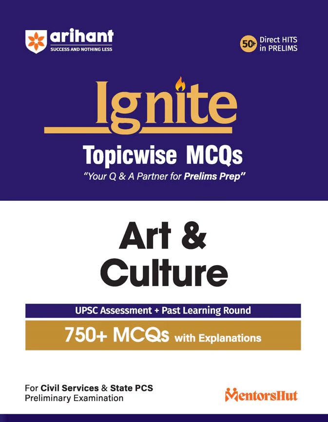 Combo of Ignite Topicwise MCQs | Art & Culture, Environment & Eco., Indian Polity, Sci. & Tech., Physical & Indian Geography, History, Eco. & Social Development | With Free Headline Current Affairs 2026 | English Medium - Image 2