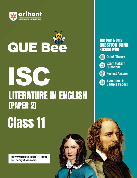 ISC QUE Bee Literature in English (Paper-2) Class 11 Exam 2026 | Quick Theory, Exam Pattern Questions, Speciman & Sample Papers | Key Words Highlighted in Theory & Answer