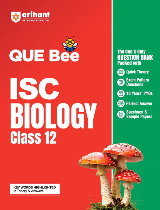 ISC QUE Bee Biology Class 12 Exam 2026 | Quick Theory, Exam Pattern Questions, Speciman & Sample Papers | Key Words Highlighted in Theory & Answer