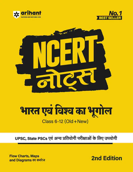 NCERT Notes & MCQs India and World Geography (Bharat & Visav Ka Bhoogol) Class 6-12 (old + New) for UPSC and Other Competitive Exams - Image 3