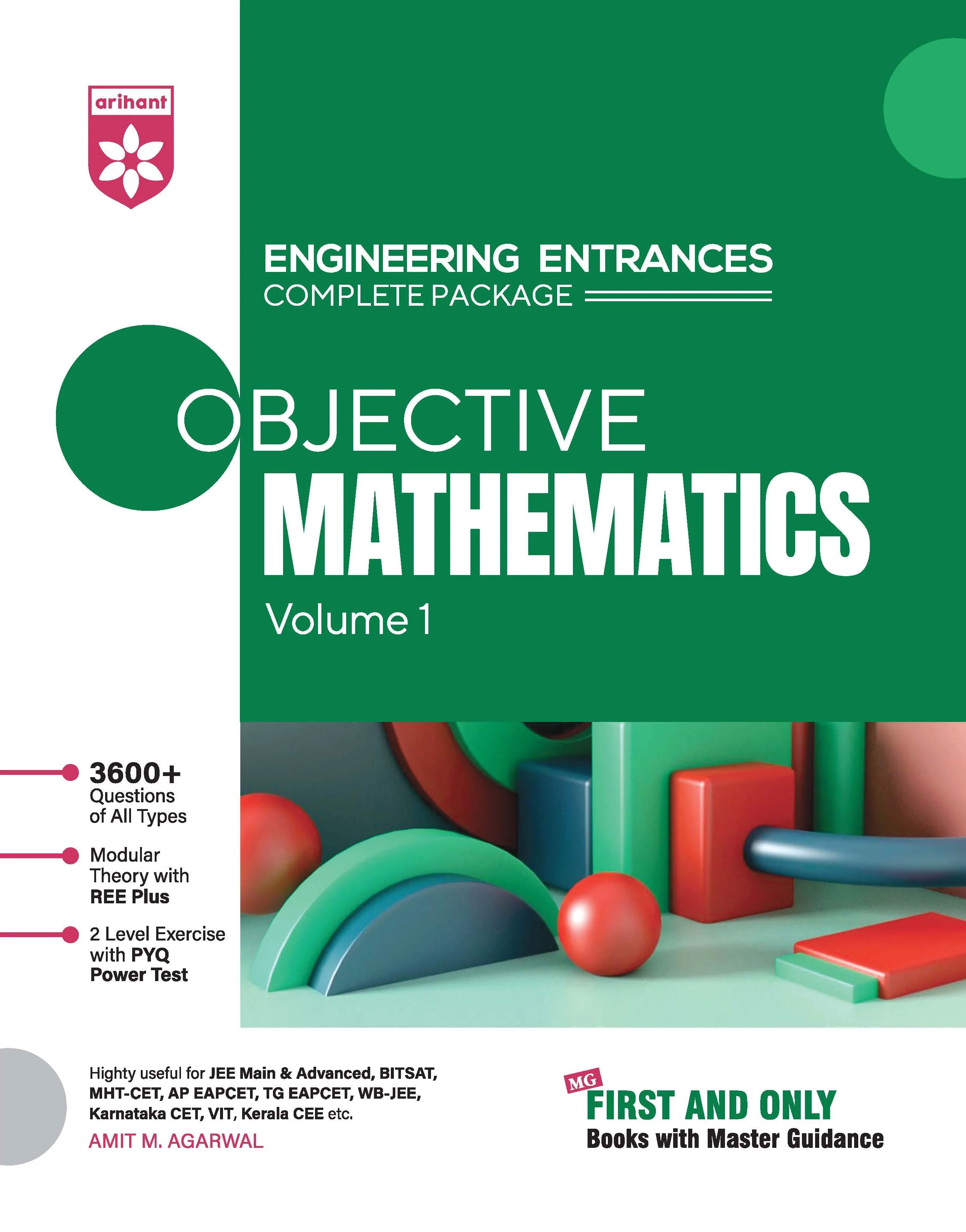 Combo of Objective Mathematics Vol. 1 & Vol. 2 | Engineering Entrances Complete Package | English Medium - Image 2