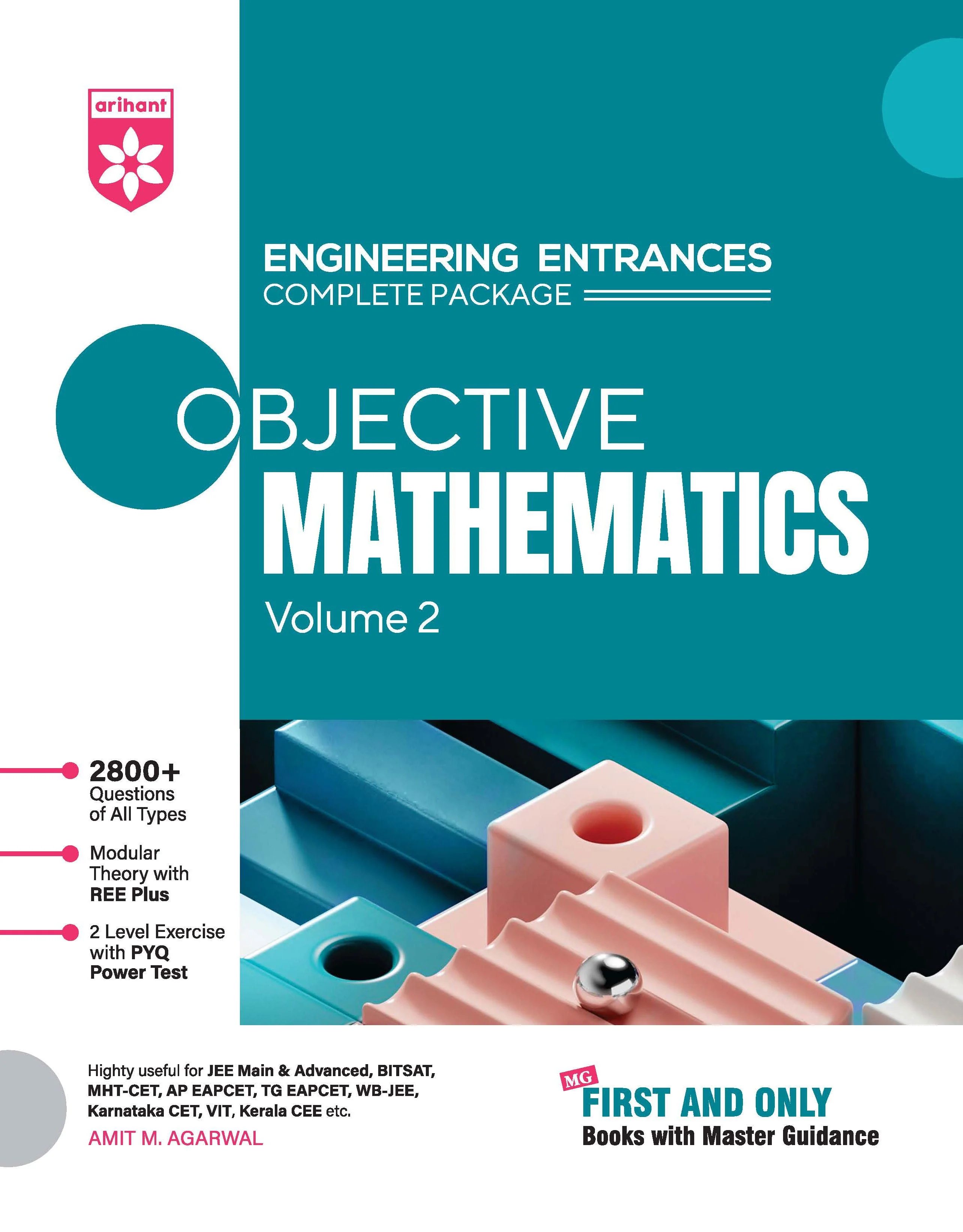 Combo of Objective Mathematics Vol. 1 & Vol. 2 | Engineering Entrances Complete Package | English Medium - Image 3