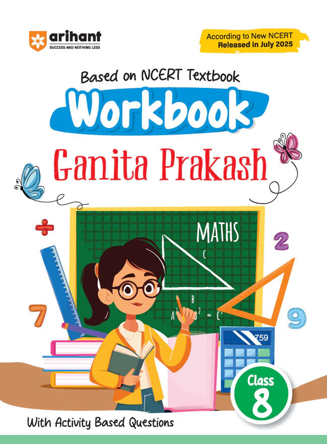 Combo of workbook Clas 8 | Deepkam Sanskrit, Poorvi English, Curiosity, Malhar Hindi, Ganita Prakash & Exploring Society India and Beyond| Based on New NCERT Released on April 2025 - Image 6