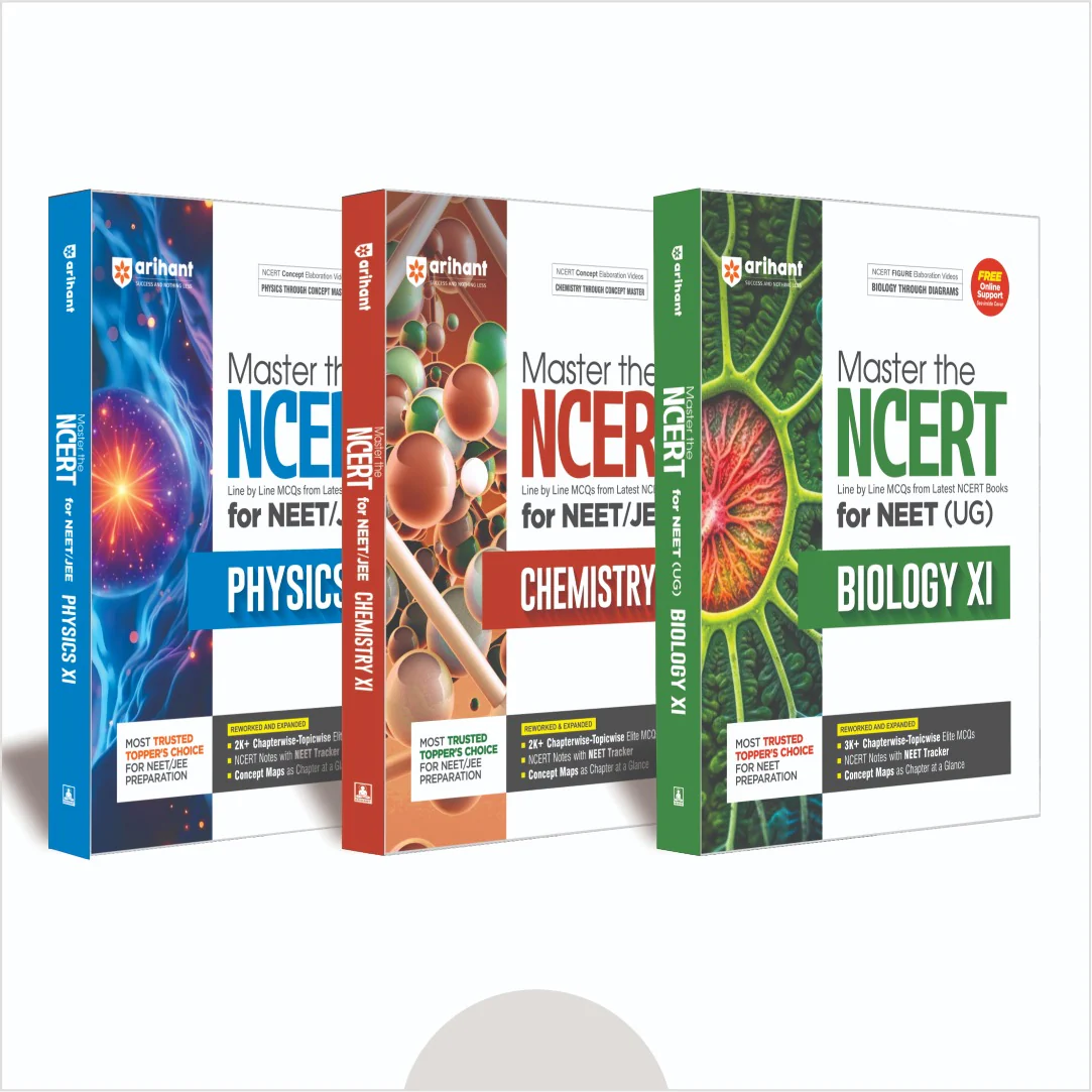 Combos of Master the NCERT Class 11 For NEET for Physics, Chemistry, Biology | English Medium