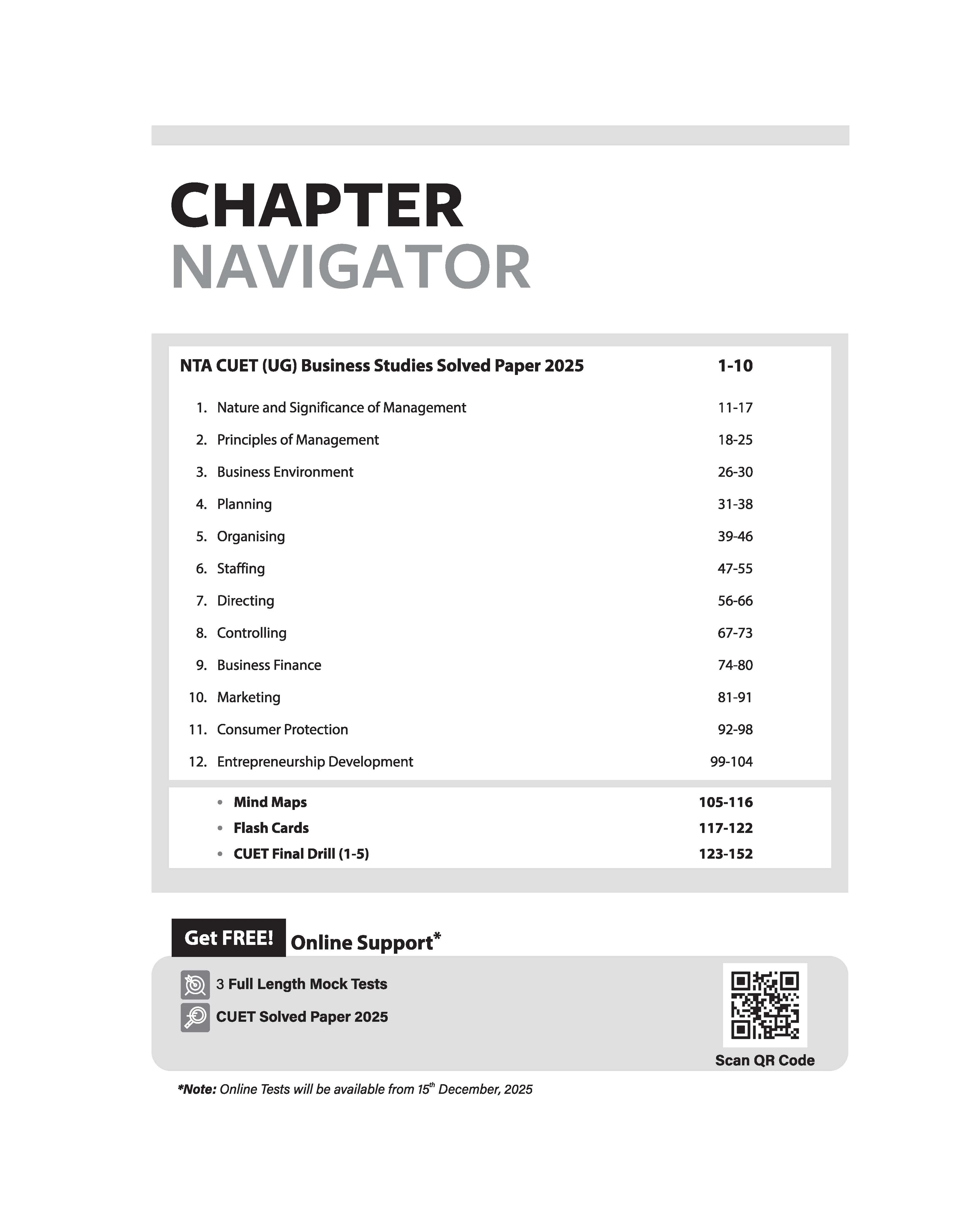 CUET UG 2026 Business Studies | Chapterwise Notes & Question Bank | Based on NTA Pattern | 1000+ NCERT MCQs, Assertion Reason & CBQs | Mindmaps & Flash Cards | Free Online Digital Support - Image 3