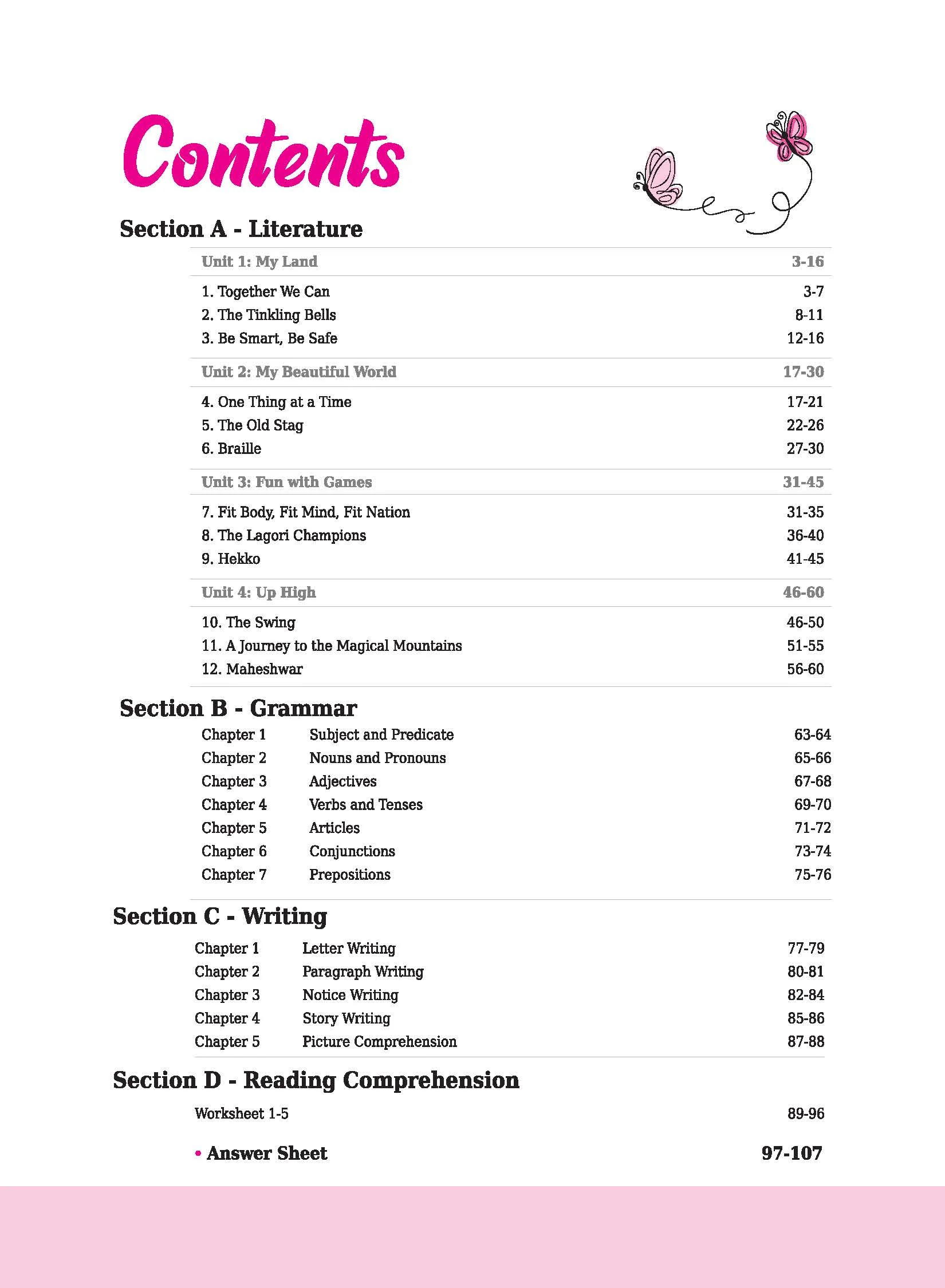 English workbook Santoor Class -4 | Based on  NEW NCERT of April, 2025 - Image 3