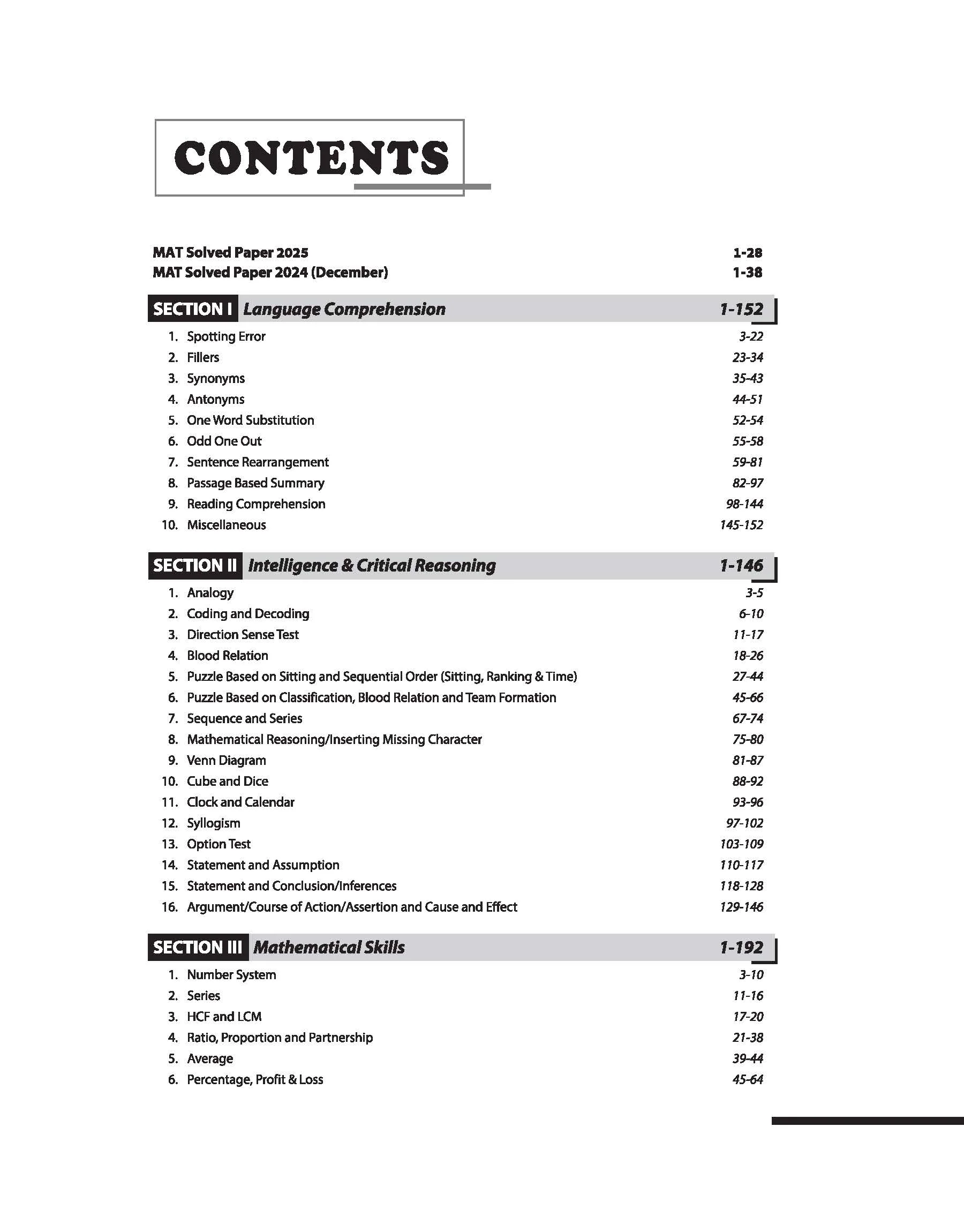 Face to Face MAT Entrance Exam | Years Chapterwise Solved Papers (2025-2000) | English Medium - Image 3