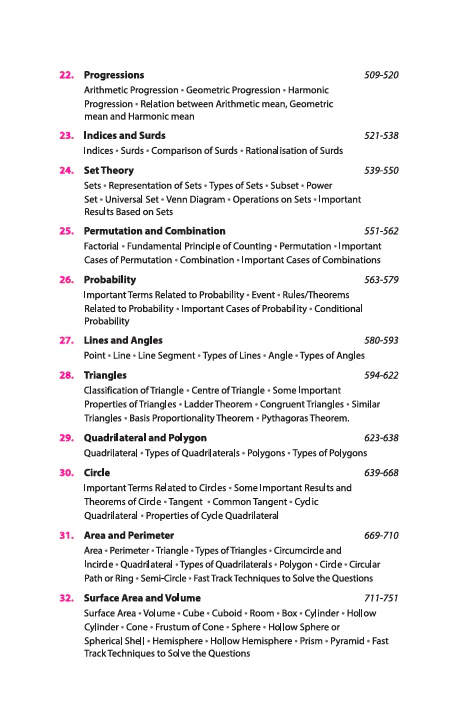 Fast Track Objective Arithmetic by Rajesh Verma | SSC (10+2, CGL, CPO, MTS), State Police Recruitments & All other Competitive Exams | Completely Revised Edition 2025-26 - Image 5