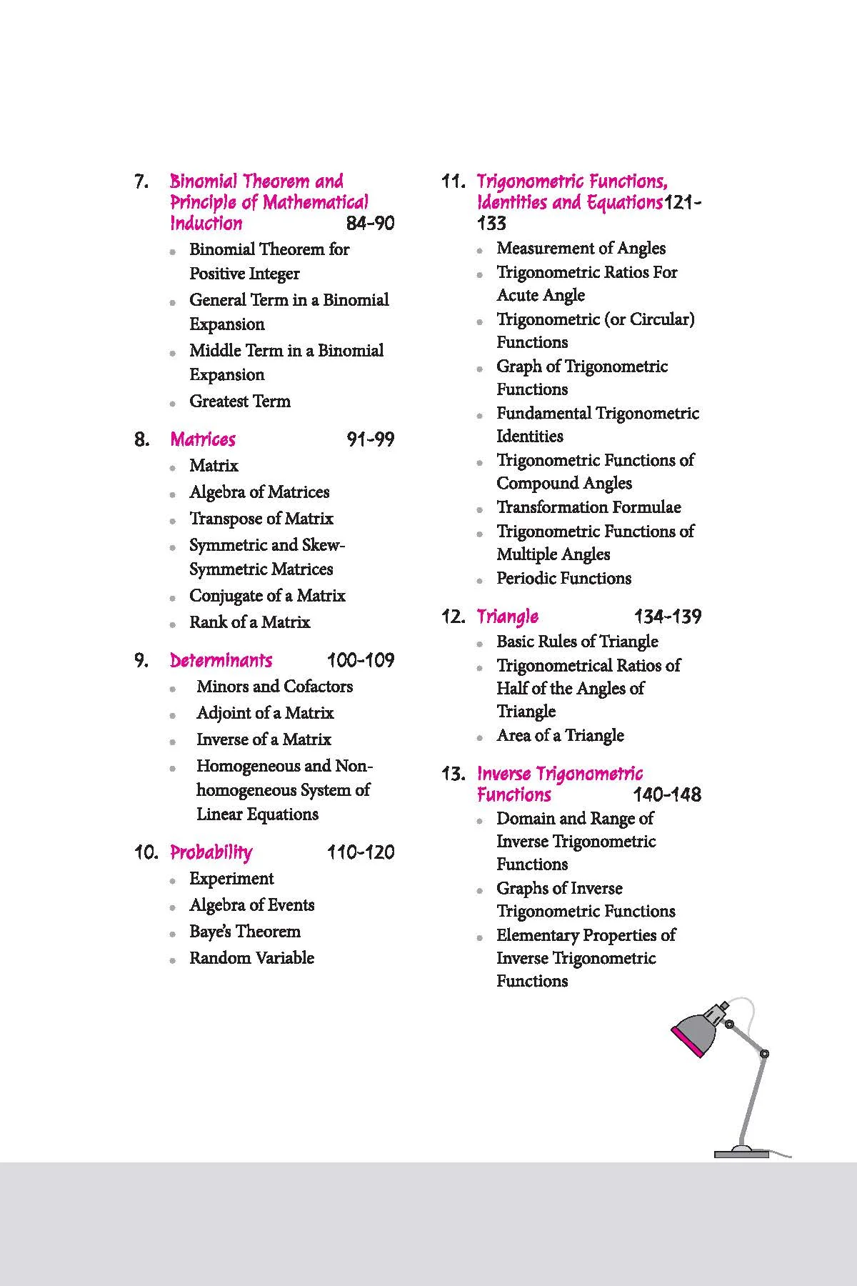 Handbook Mathematics (Class XI-XII) For Eng. & Other Exams - Image 4