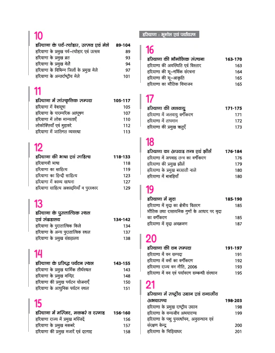 Haryana Digdarshan Ek Sampuran Addhyan (Samanya Gyan) | With Colored Maps | For HPSC, HSSC & other Competitive Exam | Hindi Medium - Image 4