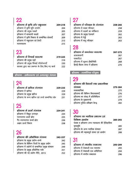 Haryana Digdarshan Ek Sampuran Addhyan (Samanya Gyan) | With Colored Maps | For HPSC, HSSC & other Competitive Exam | Hindi Medium - Image 5