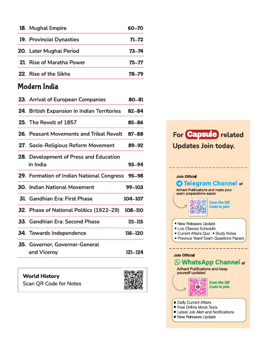 History Capsule Handwritten Notes | For SSC, Railway, Police, CDS, CAPF and other Competitive Exam - Image 4