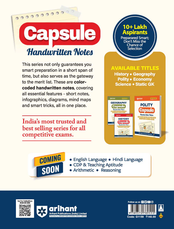 History Capsule Handwritten Notes | For SSC, Railway, Police, CDS, CAPF and other Competitive Exam - Image 5