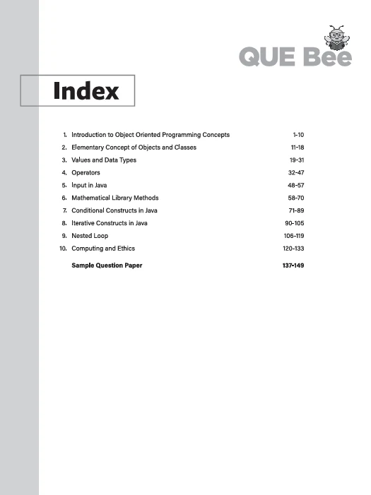 ICSE QUE Bee Computer Applications Class 9 Exam 2026 | Quick Theory, Exam Pattern Questions, Sample Question Papers | Key Words Highlighted - Image 3