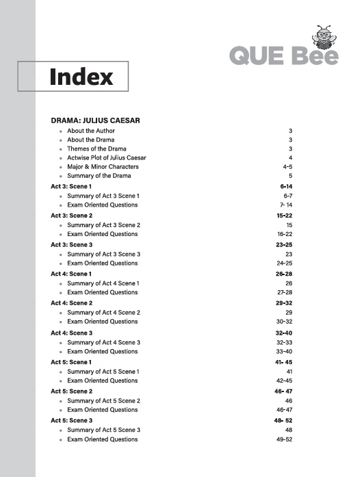 ICSE QUE Bee Literature in English (Paper-2) Class 10 Exam 2026 | Quick Theory, Exam Pattern Questions, 10 years PYQs | Key Words Highlighted - Image 3