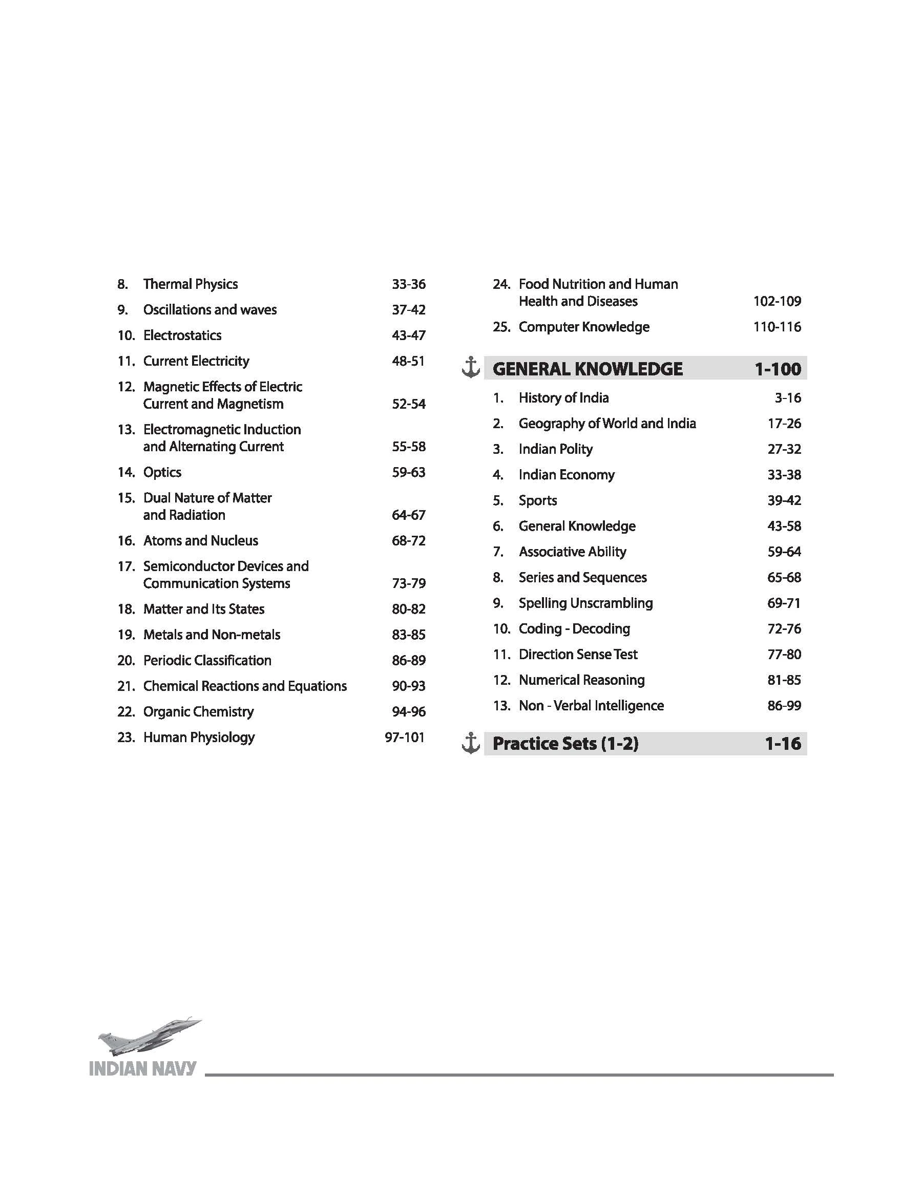 Indian Navy Artificer Apprentice Recruitment Exam | All Trades | Chapterwise Study Notes & Practice Questions | Based on Latest Exam Pattern - Image 4