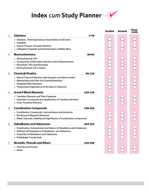 ISC All in One Chemistry Class 12 Exam 2026 | With Topic & Chapter Exercises, Exam Pattern Questions, Specimen & Sample Papers with Board's Questions Upto 2025 - Image 3
