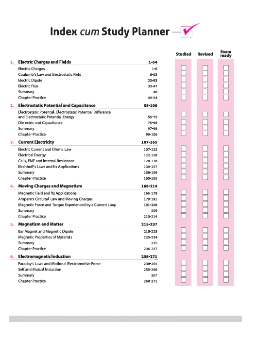 ISC All in One Physics Class 12 Exam 2026| With Topic & Chapter Exercises, Exam Pattern Questions, Specimen & Sample Papers with Board's Questions Upto 2025 - Image 3