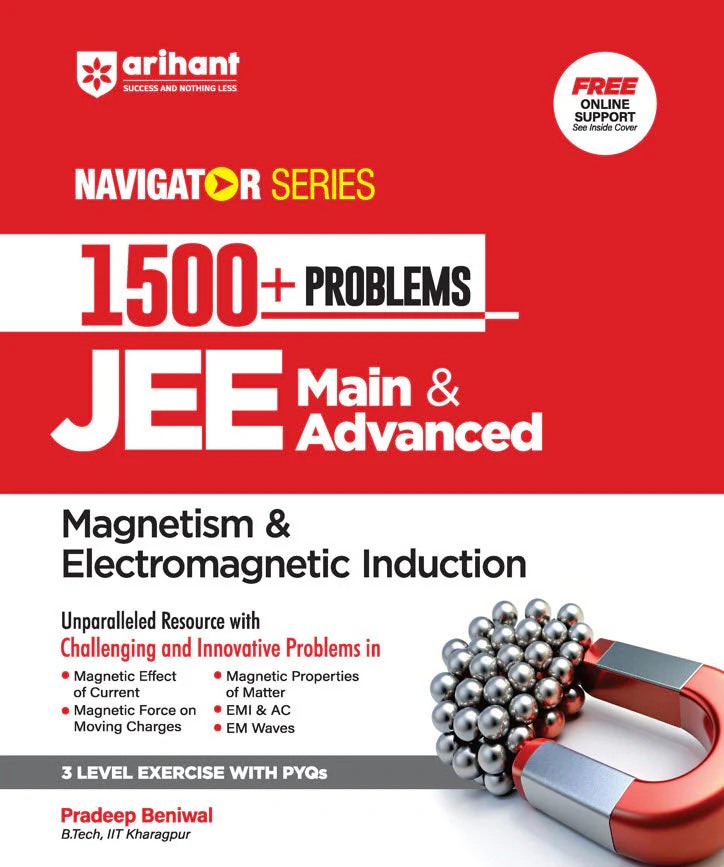 JEE Navigator 1500+ Problems Magnetism & Electromagnetic Induction for JEE Main & Advanced 2026