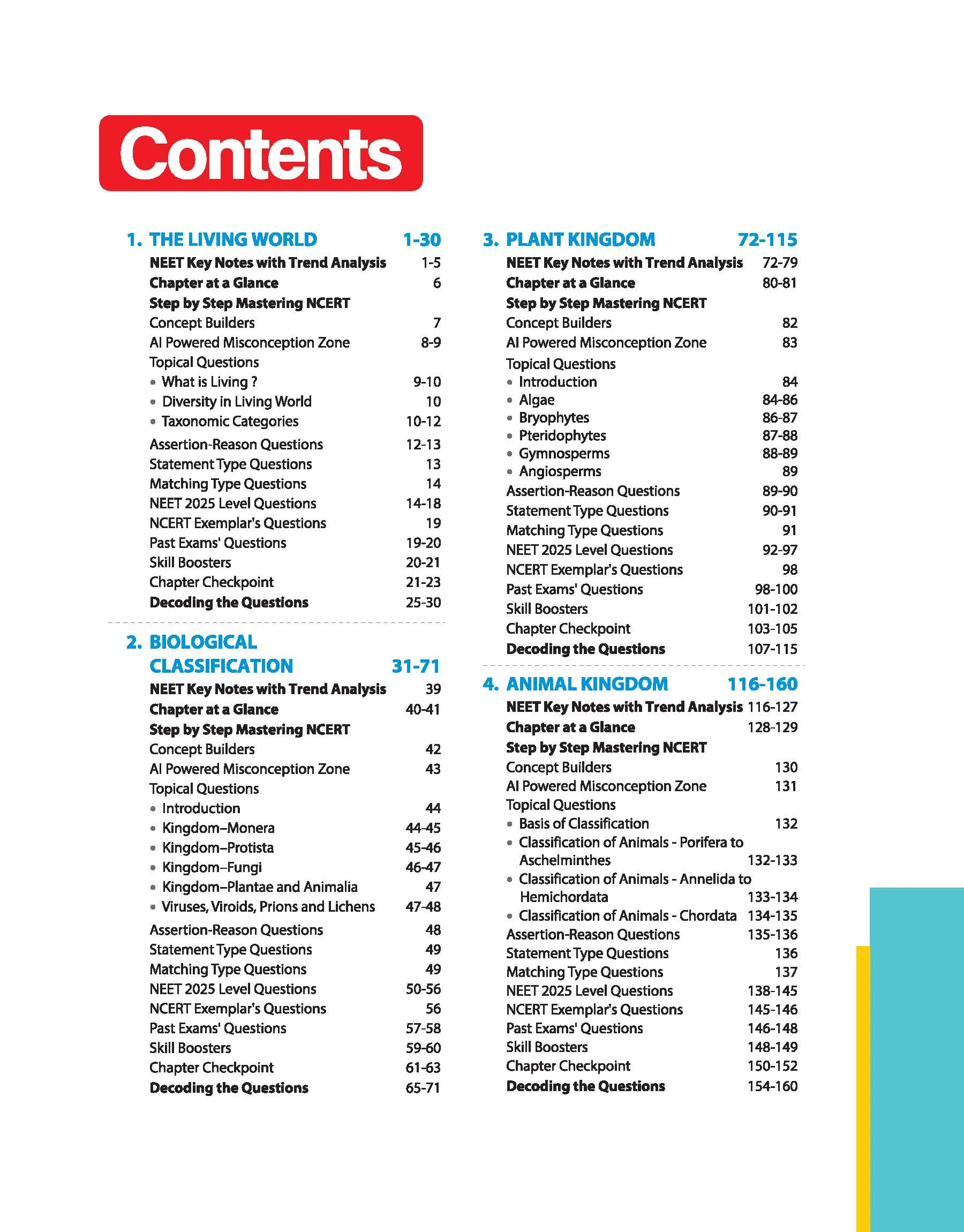 Master the NCERT Biology Class 11 | For NEET (UG) & CUET 2026 | Line by Line MCQs from Latest NCERT Book | NCERT-Based 2K+ MCQs, AI-Based Misconception Zone | Revised Edition 2027 - Image 3