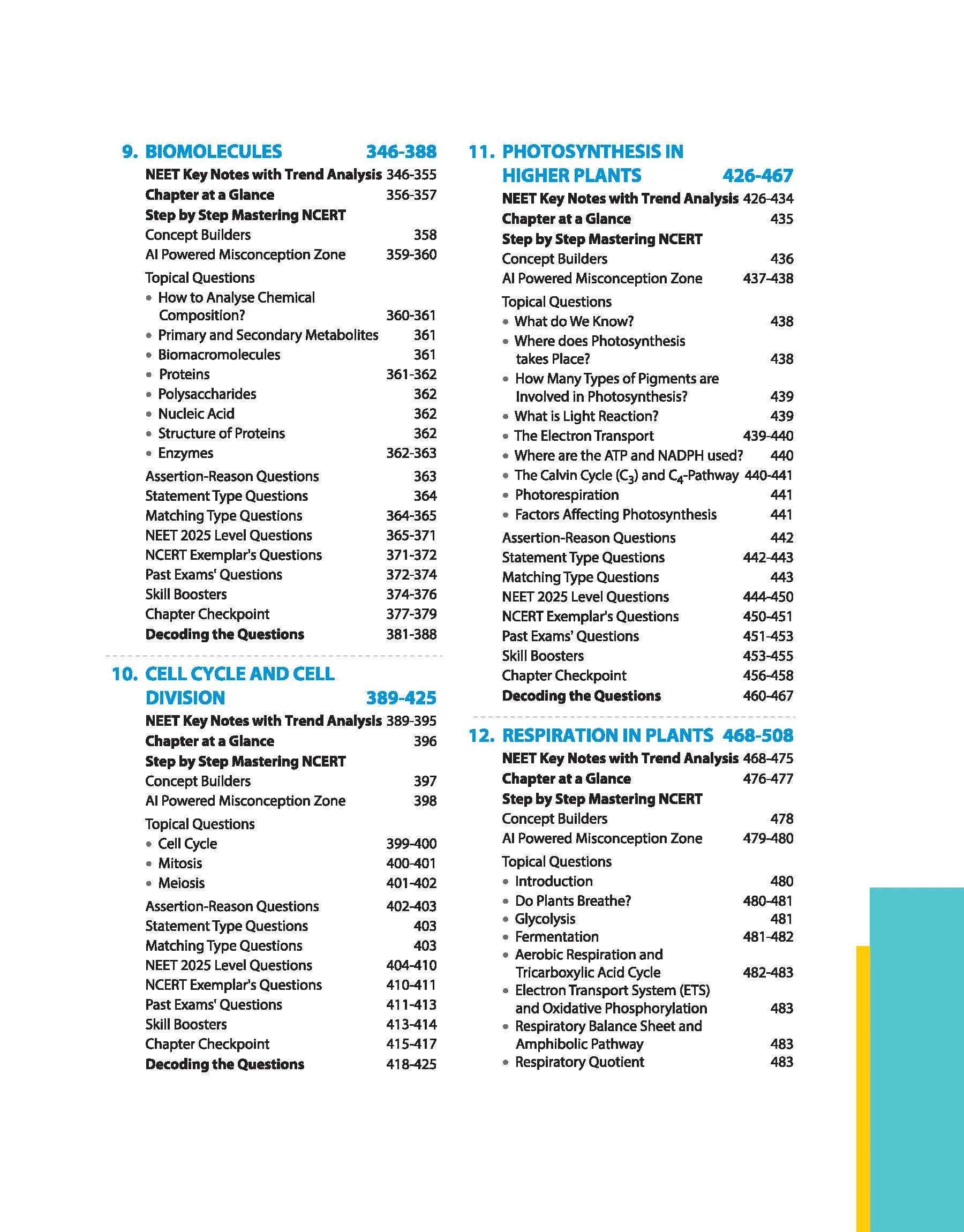 Master the NCERT Biology Class 11 | For NEET (UG) & CUET 2026 | Line by Line MCQs from Latest NCERT Book | NCERT-Based 2K+ MCQs, AI-Based Misconception Zone | Revised Edition 2027 - Image 5