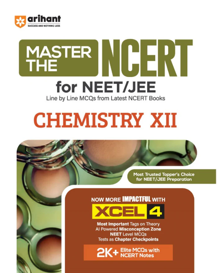 Master the NCERT Chemistry Class 12 | For NET, JEE & CUET 2026 | Line by Line MCQs from Latest NCERT Book | NCERT-Based 2K+ MCQs, AI-Based Misconception Zone | FREE Online Support | Revised Edition 2026