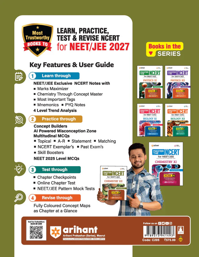 Master the NCERT Chemistry Class 12 | For NET, JEE & CUET 2026 | Line by Line MCQs from Latest NCERT Book | NCERT-Based 2K+ MCQs, AI-Based Misconception Zone | FREE Online Support | Revised Edition 2026 - Image 2
