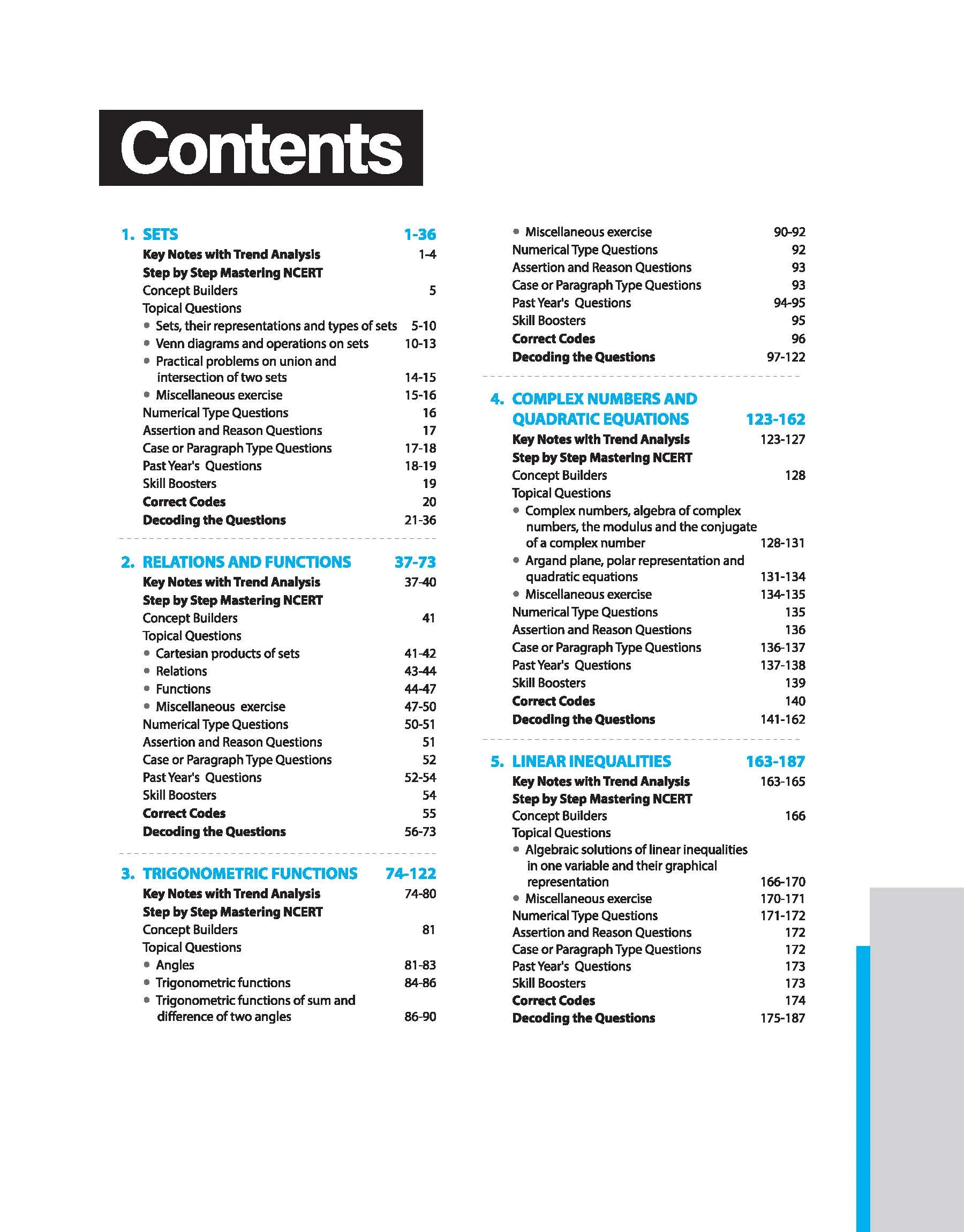 Master the NCERT Mathematics Class 11 | For JEE & CUET 2026 | Line by Line MCQs from Latest NCERT Book | NCERT-Based 2K+ MCQs, JEE Tracker, Concept Videos | FREE Online Support | Revised Edition 2026 - Image 3