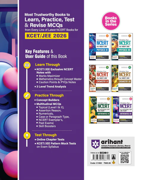 Master the NCERT Mathematics Class XII for Karnataka CET JEE/CUET | 2K+ Chapterwise-Topicwise Elite MCQS | Free Online Support - Image 2