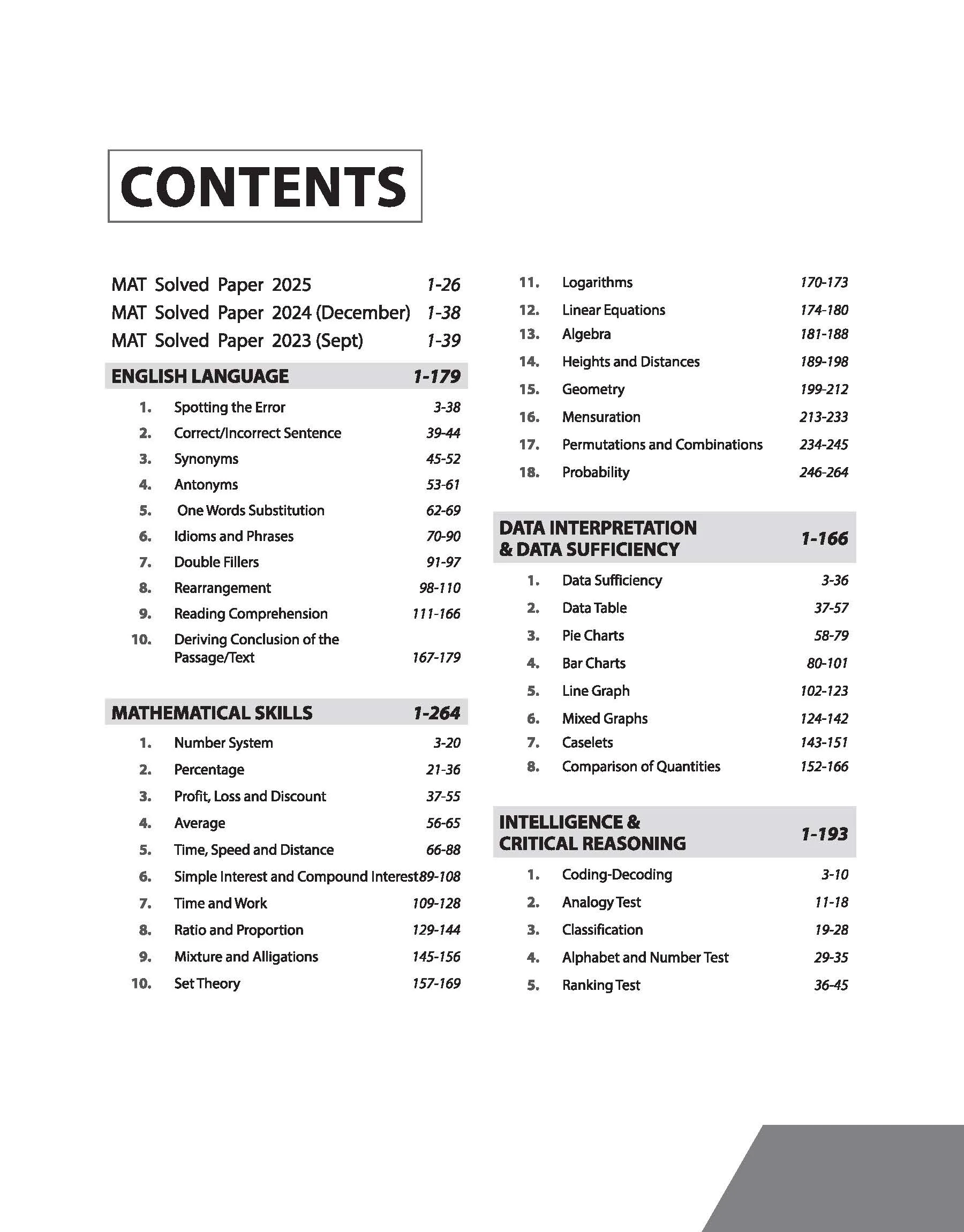 Master Resource For MAT Exam 2026 | Solved Paper 2025-2023 & 2500+ MCQs | English Medium - Image 3