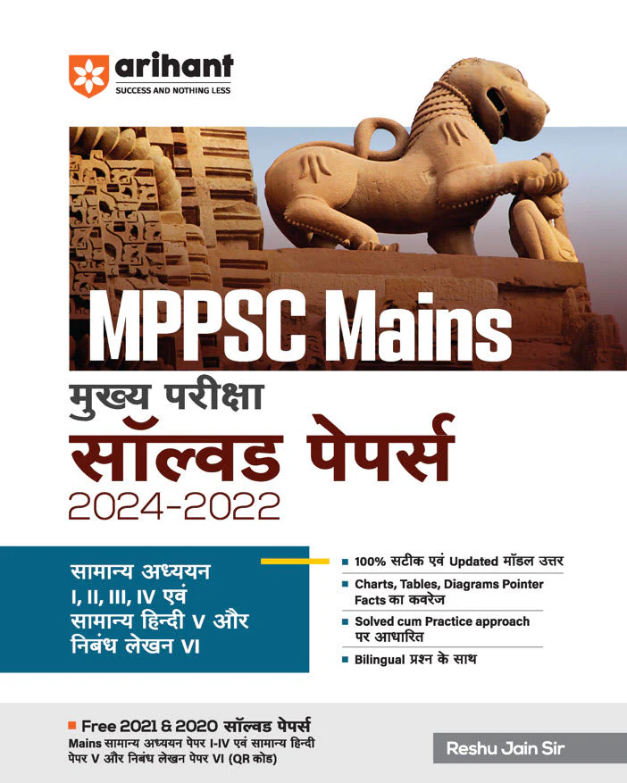 MPPSC Mains Solved Papers (2024 - 2022) | Hindi Medium